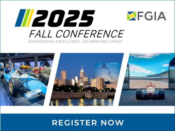 Registration Now Open for 2025 FGIA Fall Conference October 6-9 in Indianapolis, IN Registration Now Open for 2025 FGIA Fall Conference October 6-9 in Indianapolis, IN